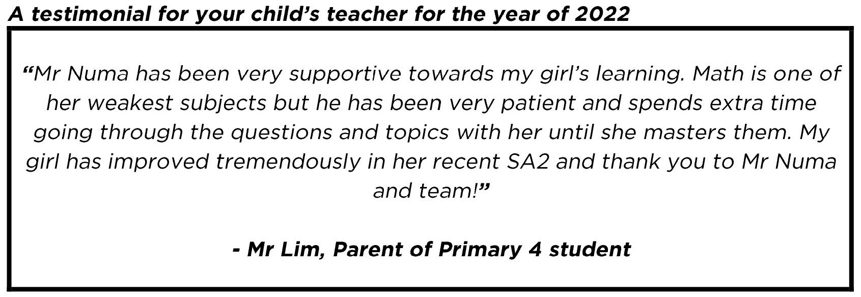 "My girl has improved tremendously in her recent SA2…"