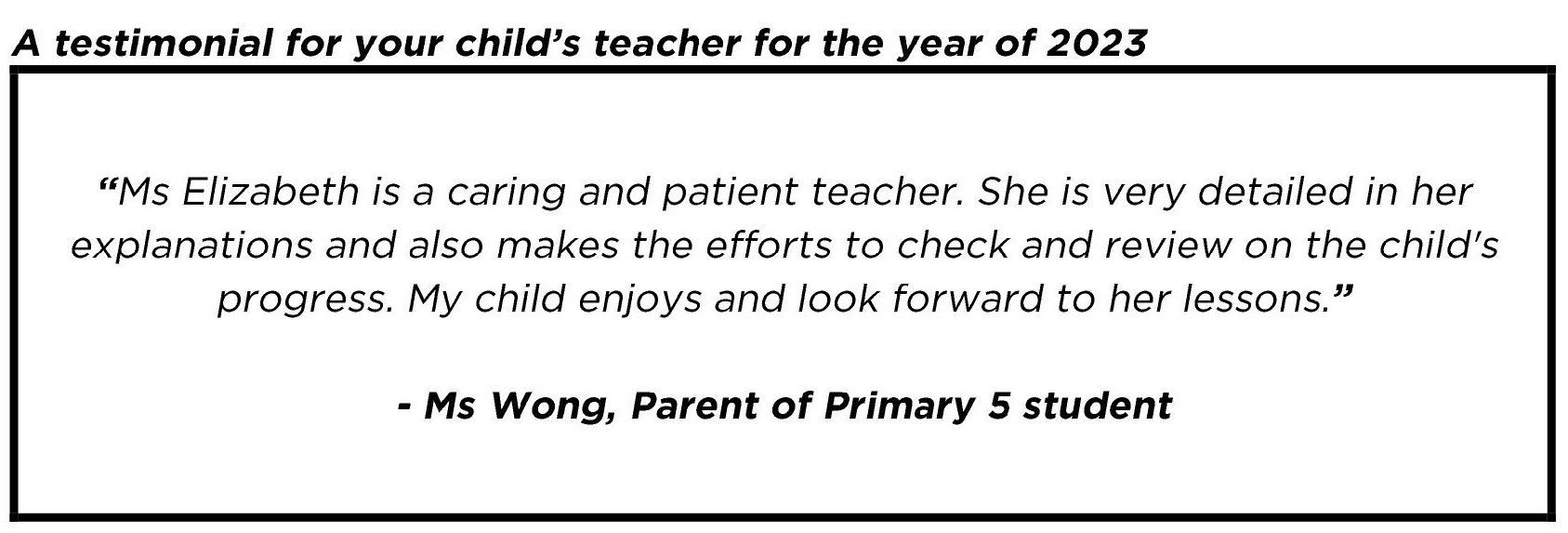 ".. very detailed in her explanation.."